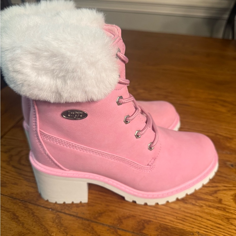 LUGZ Cozy Pink Women's Winter Boots - Picture 6 of 8